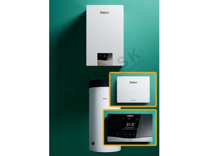 Vaillant VU 20CS/1-7 ecoTEC exclusive IoniDetect + VIH R 150 A + sensoCOMFORT 720 + sensoNET VR 921