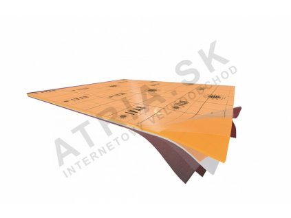 Fólie separačná rastrovaná - 0,2x1200mm; AL - 100m2  IVAR.FRO