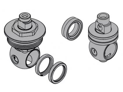 Náhradny diel guľového uzáveru - pre IVAR.K 4.0; K 4.1; K 4.2  IVAR.KR