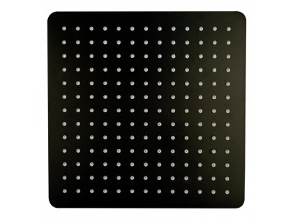 HERZ Sprchová hlava štvorcová, 300x300mm, SQ BLACK