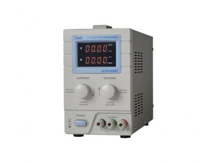 Zdroj laboratórny GETI GLPS 3005T  0-30V/ 0-5A