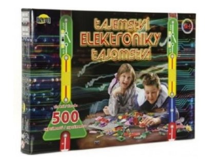 Elektronická stavebnica DROMADER Tajomstvo elektroniky 500 experimentov