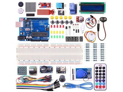 Arduino Upgraded Learning Kit - Vývojový starter kit UNO R3