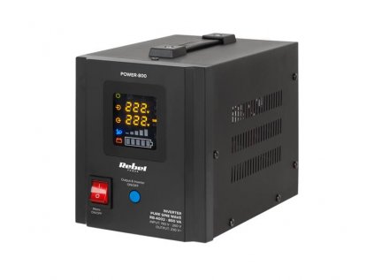 Zdroj záložný REBEL POWER-800 12/230V 800VA 500W