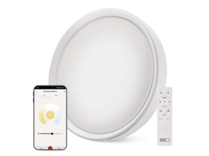 Inteligentné LED svietidlo GoSmart, zapustené, kruhové, 30W, CCT, stmievateľné, WiFi