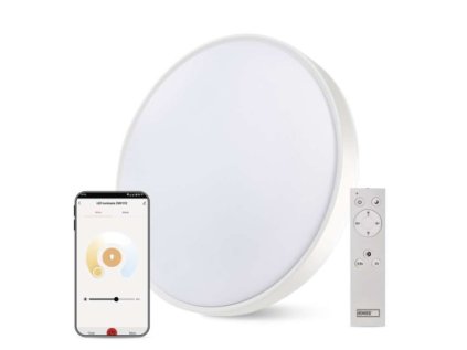 Inteligentné LED svietidlo GoSmart, zapustené, kruhové, 45W, CCT, stmievateľné, WiFi