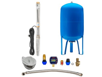 Domáca vodáreň s ponorným čerpadlom IBO 3 - SDM33 / 200l - RTS s Digitálnym tlakovým spínačom