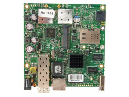 MikroTik RouterBOARD RB922UAGS-5HPacD, L4, miniPCIe, USB, SFP, SIM, 1xGLAN, 2xMMCX