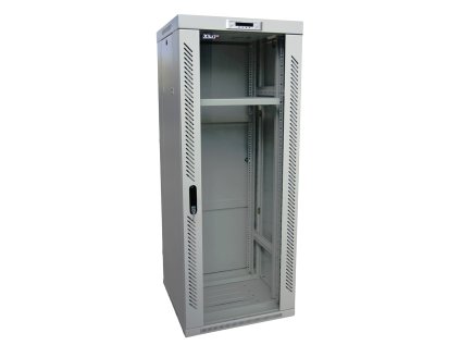 Rozvaděč stojanový Lexi-NET 18U 600x600 ventilátor, termostat, kolečka