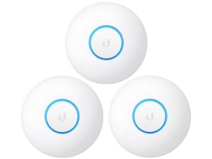 Ubiquiti UniFi UAP-nanoHD-3, Wave2 AC AP, bez PoE adaptéru, 3-pack