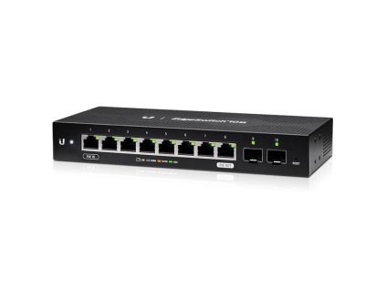 Ubiquiti Edgeswitch 10X, 8-Port Gigabit Switch, 2 SFP Ports