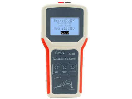 ELEJOY EL400B Tester solárních panelů, 400W, LCD displej