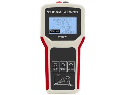 ELEJOY EY800W Tester solárních panelů, 800W, LCD displej