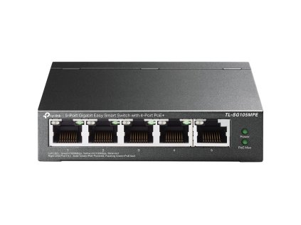 TP-Link TL-SG105MPE - Gigabitový Easy Smart PoE switch, 4x PoE