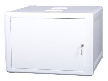 Masterlan jednodílný rozvaděč 19" 6U/600mm, rozložený - FLAT PACK, plechové dveře