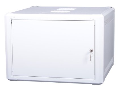 Masterlan jednodílný rozvaděč 19" 9U/600mm, rozložený - FLAT PACK, plechové dveře