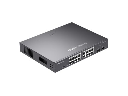 Reyee RG-ES218GC-P Smart mananged PoE switch, 16x PoE, 2x SFP