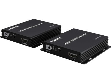 PremiumCord HDMI extender na 150m přes jeden kabel Cat5e/Cat6