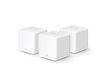 WiFi router TP-Link Mercusys Halo H60X(3-pack) WiFi 6, AX1500, 3x GLAN2,4/5 GHz