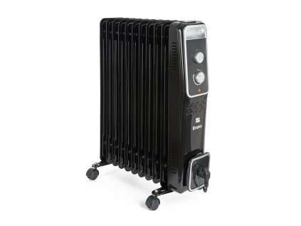 Olejový radiátor G21 Bromo čierny, 11 rebier, 2500 W