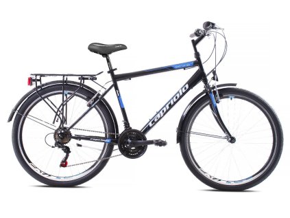 Trekový bicykel Capriolo METROPOLIS MAN 2019, 26"/21" modro-černé