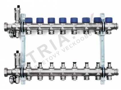 Termoregulačný rozdeľovač 8 cestný pre radiátory