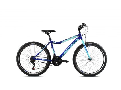 Horský bicykel Capriolo DIAVOLO DX 600 26"/17" tyrkysovo-modré