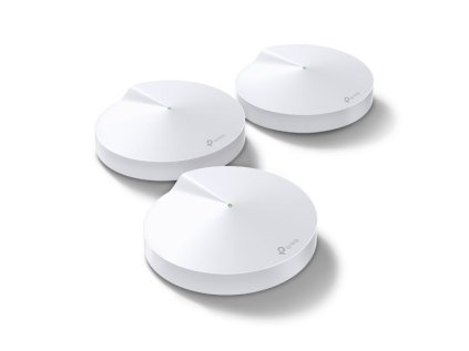 WiFi router TP-Link Deco M5 (3-Pack) 2x GLAN, 1x USB/ 400Mbps 2,4GHz/ 867Mbps 5GHz