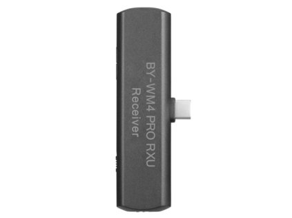 Prijímač BOYA BY-WM4RXU bezdrátový, USB-C, Android, dosah 60m