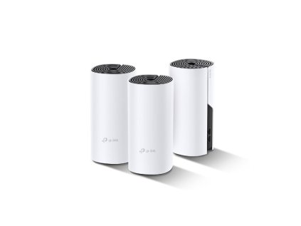 WiFi router TP-Link Deco P9(3-pack) AC1200, PLC AV1000, 2x GLAN, / 300Mbps 2,4GHz/ 867Mbps 5GHz, BT, ZigBee