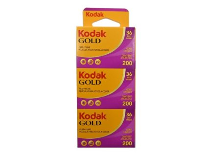 Kinofilm Kodak Gold GB 200/36 3 pack (exp 1/2026)