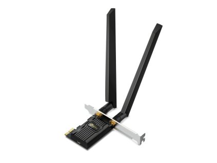 Sieťová karta TP-Link Archer TXE72E AXE 5400, WiFi 6E, Bluetooth 5.3, 574Mbps 2,4/5/6GHz, PCI-e