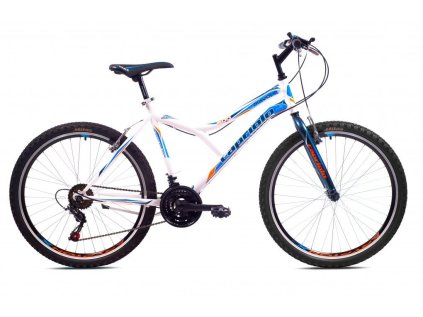 Horský bicykel Capriolo DIAVOLO DX 600 26"/19" bielo-modrý,2023