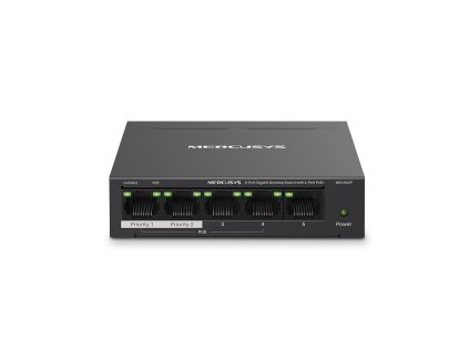 MERCUSYS MS105GP Gigabitový PoE switch, 4x POE