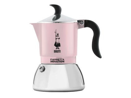 Bialetti Fiammetta Indukce Primavera 4 porce růžová