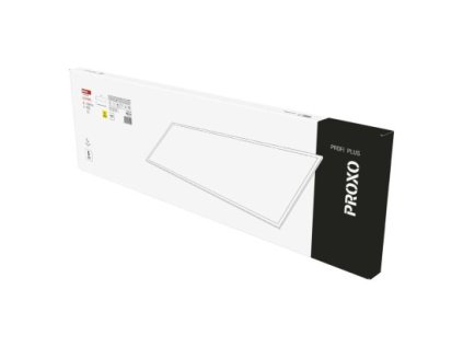 LED panel PROXO 30×120, obdĺžnikový vstavaný biely, 33W neutr. b.