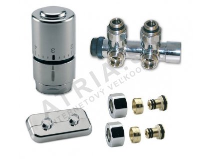 SADA kompaktná kúpeľňová OPTIMA - 1/2"xM24; ALPEX 16x2mm; rohový; inox  IVAR.KIT DV 10416