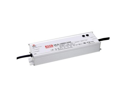 Napájací zdroj HLG-185H-24A k led pásu DC 24V/7,8A, 187W, IP65