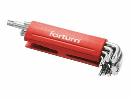 Kľúče TORX, 9-dielna sada, FORTUM