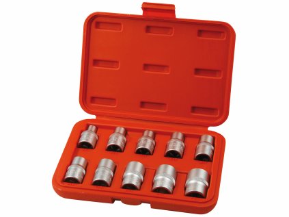 Hlavice nástrčné 1/2", E8-24, CrV/S2, EXTOL PREMIUM