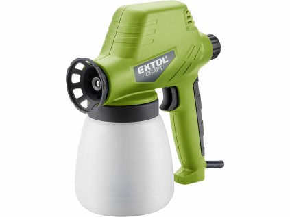 Pištoľ striekacia, príkon 80W, nádobka 800ml, 280ml/min, dýza 0,8mm, EXTOL CRAFT