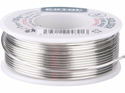 Cín na spájkovanie Ø1mm, 100g, EXTOL INDUSTRIAL