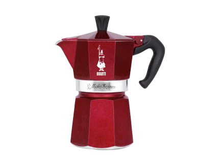 Bialetti Moka Express 6 porcí červená Deco Glamour