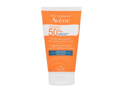 Avene-Fragrance-Free Fluid (Opaľovací prípravok na tvár), 50 ml