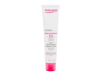 Topicrem-Rich Moisturizing Radiance Cream (Denný pleťový krém), 40 ml