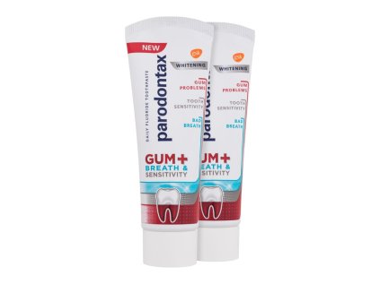 Parodontax-Breath & Sensitivity Whitening (Zubná pasta), 2x75 ml