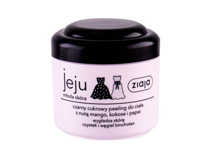 Ziaja-Black Sugar Body Scrub (Telový peeling), 200 ml