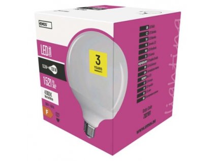 LED žiarovka Classic Globe 15,3W E27 neutrálna biela