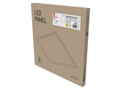 LED panel 60×60, štvorcový vstavaný biely, 40W neutrálna b.