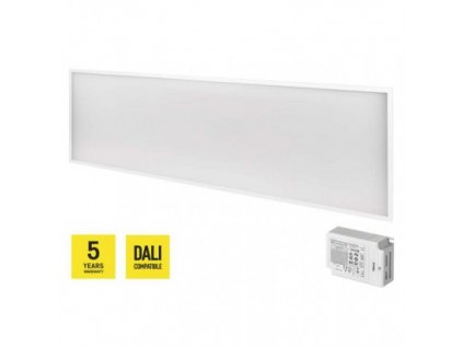 LED panel DALI 30×120, obdĺžnikový vstavaný bílý, 40W n. b.